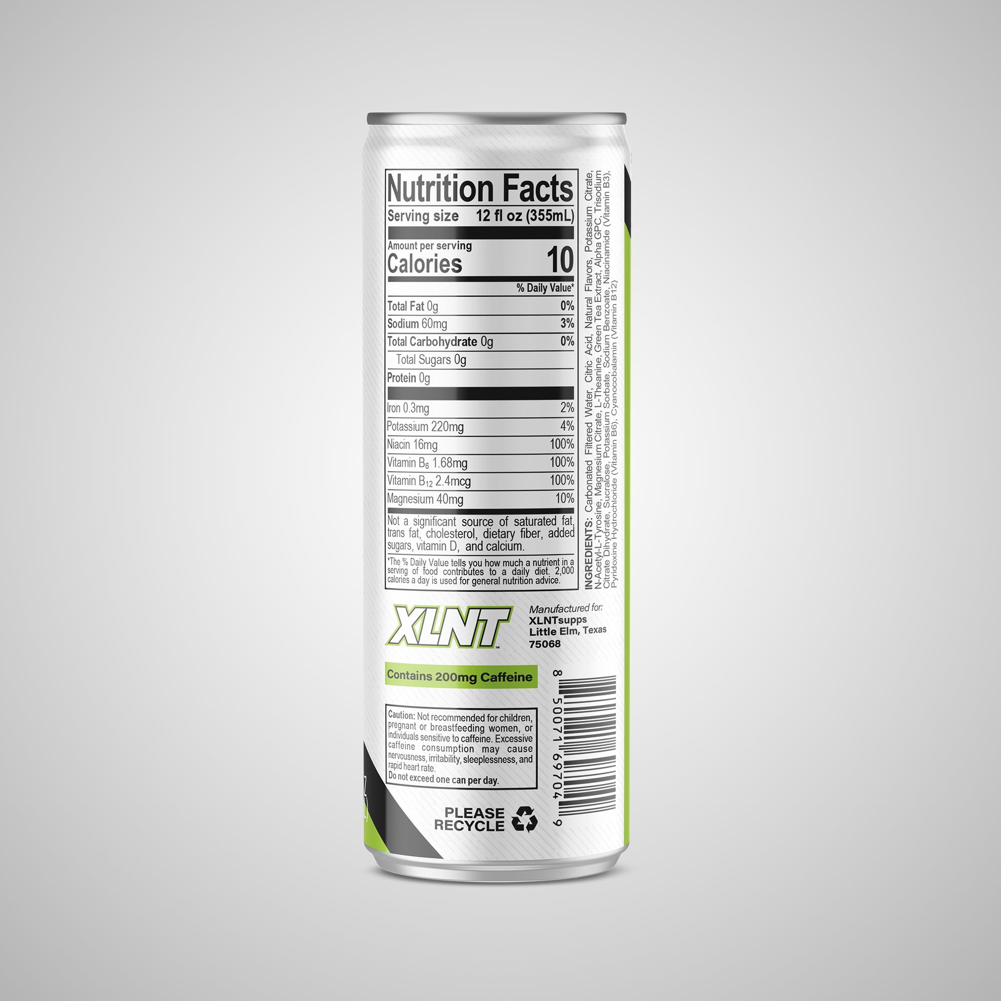 XLNT Energy Drink - 12 Pack - XLNT Supps